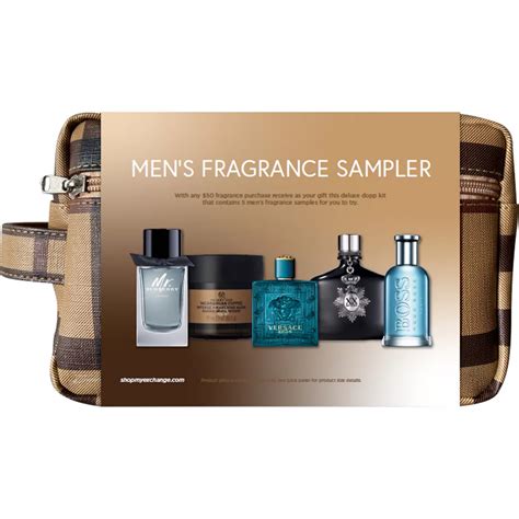 men's fragrance sampler gift set.